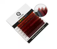 Ресницы Professional Fantasy (черно-красный) Oko Lashes