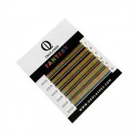 Ресницы Professional Fantasy (бело-оранжевый) Oko Lashes
