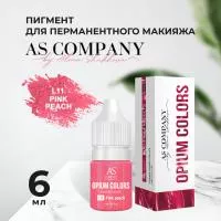 L11-PINK PEACH пигмент для губ (6мл, TM AS-Company OPIUM COLORS)