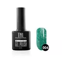 Гель-лак TNL - Glitter №04 - Изумрудный (10 мл.)