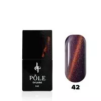 Гель-лак POLE - кошачий глаз №42 - спелая слива (8 мл.)