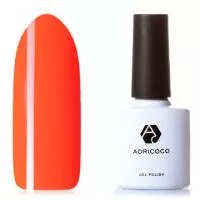 Гель-лак ADRICOCO Pretty dolly №12 неоновый оранжевый (8 мл.)