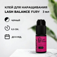 Клей для наращивания ресниц  Lash Balance "FURY"  3 мл (истекает срок)